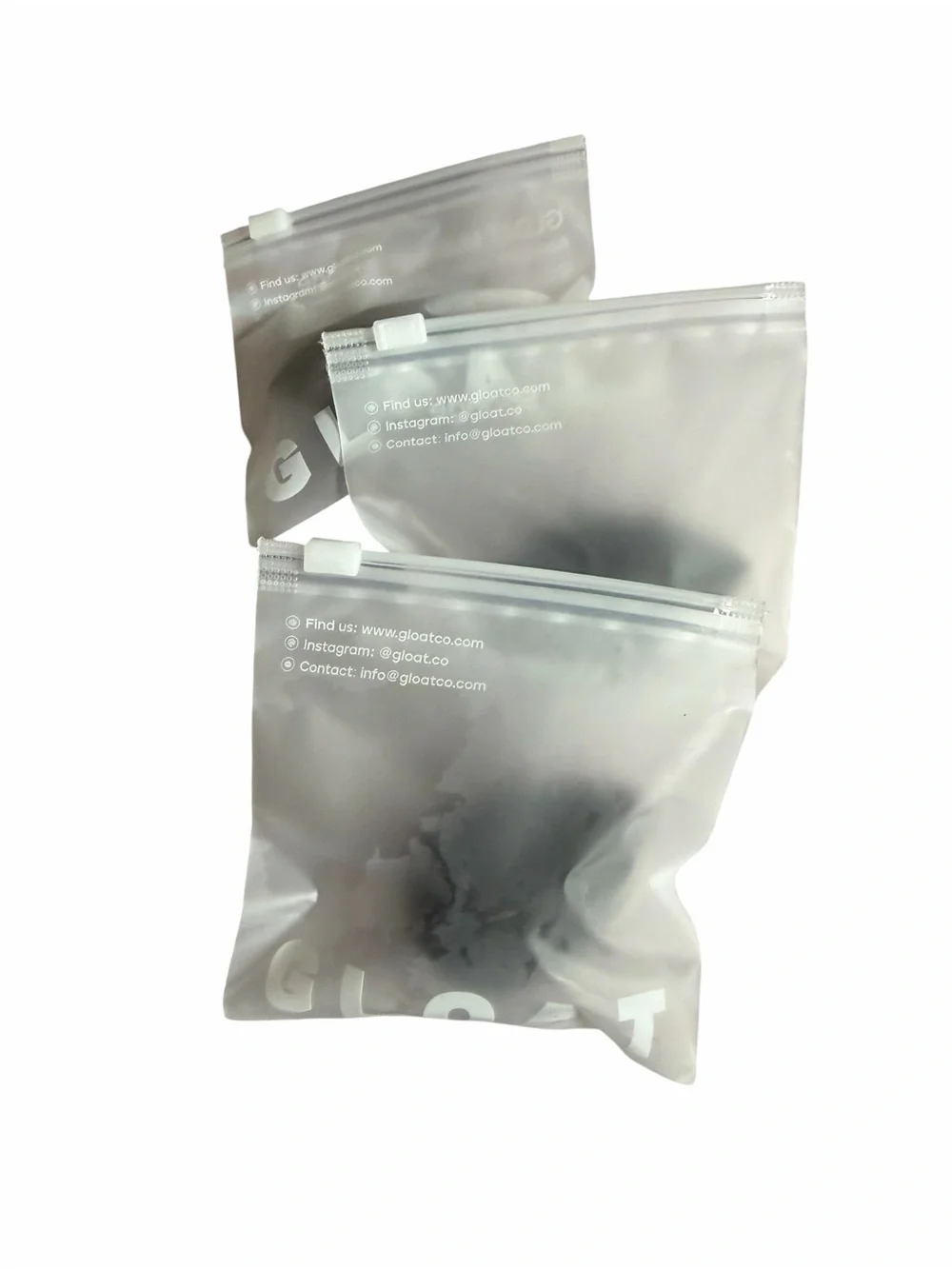 GLOAT Black Makeup Sponge Set - 3 Pack